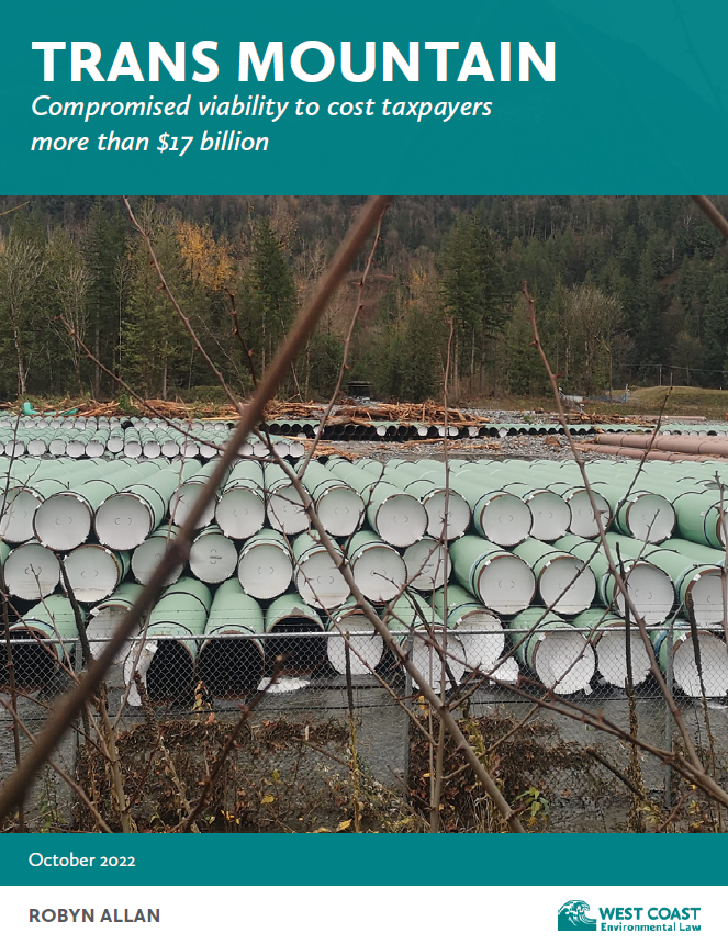 Trans Mountain report cover