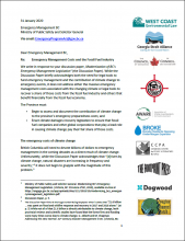 BC Emergency Management Joint Submission